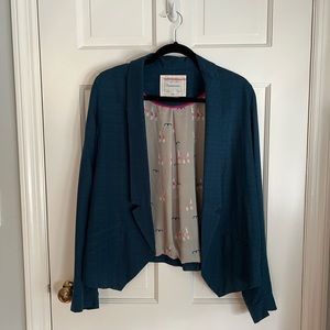 Cartonnier for Anthropologie Blazer, Dark Teal